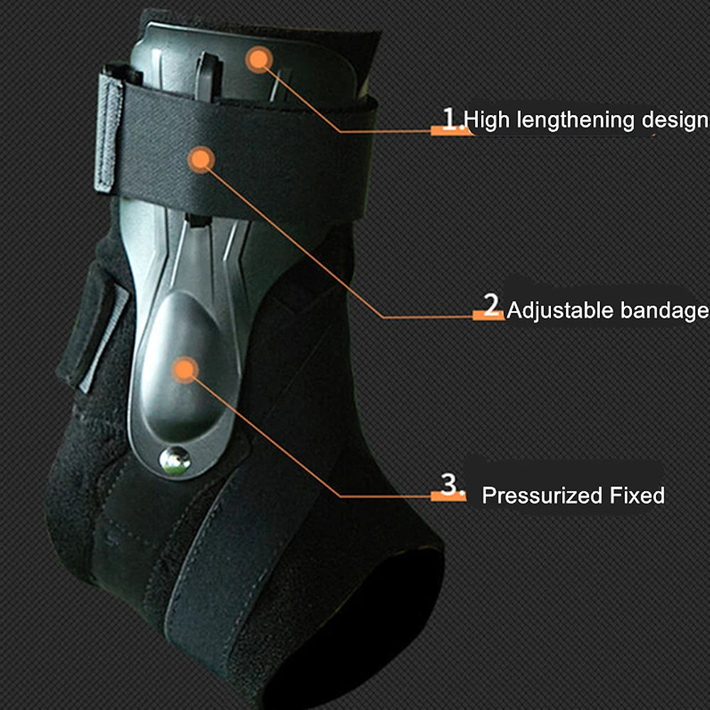 1PC Ankle Support Bandage Foot Guard Protector Adjustable Ankle Sprains Orthosis Stabilizer Plantar Fasciitis Wrap Brace Running