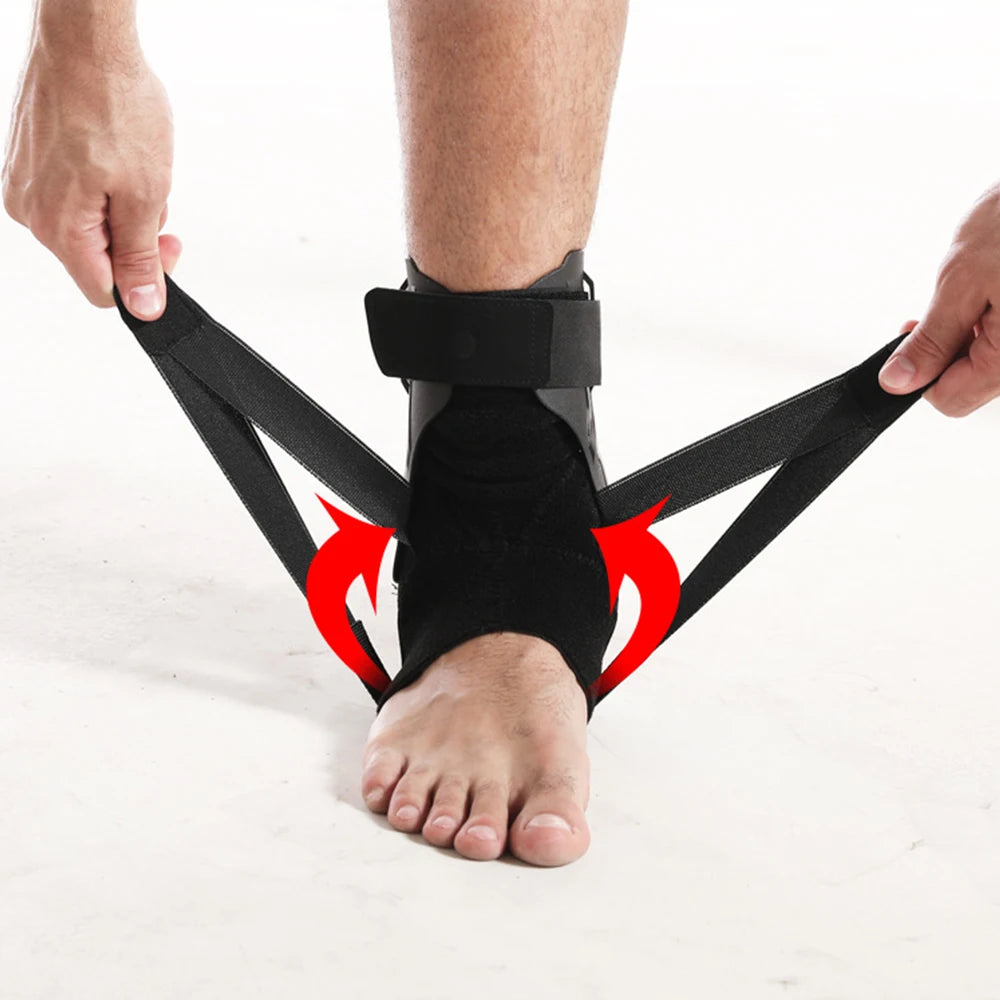 1PC Ankle Support Bandage Foot Guard Protector Adjustable Ankle Sprains Orthosis Stabilizer Plantar Fasciitis Wrap Brace Running