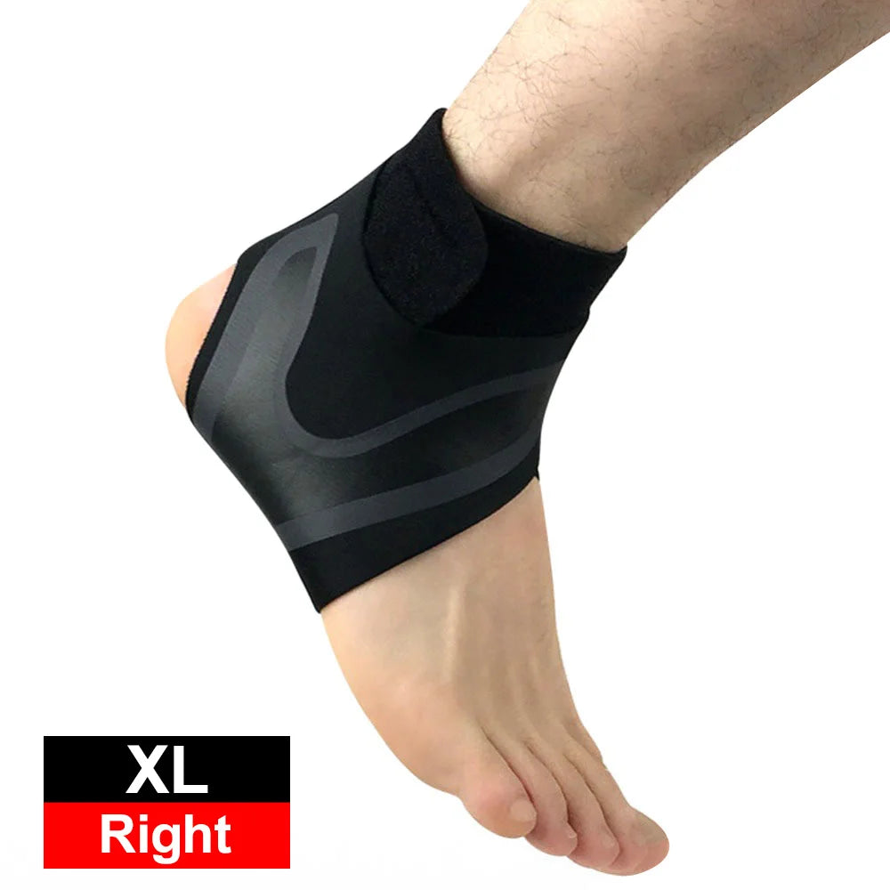 Sports Ankle Brace Adjustable Compression Ankle Support Elastic Ankle Guard Pain Relief Strap Basketball Ankle Brace Support
