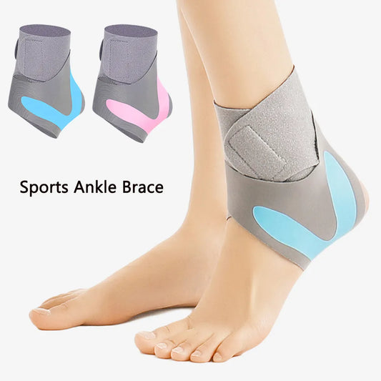 1Pcs Elastic Ankle Brace Guard Sports Compression Ankle Support Adjustable Ankle Protector Brace Pain Relief Strap Ankle Sleeve