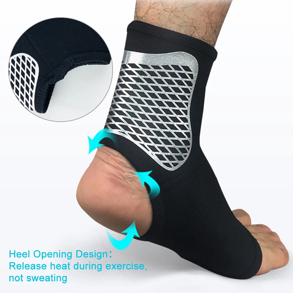 New Ankle Support Protect Brace Strap Achille Tendon Brace Sprain Protect Foot Bandage Outdoor Running Bike Sport Fitness Band