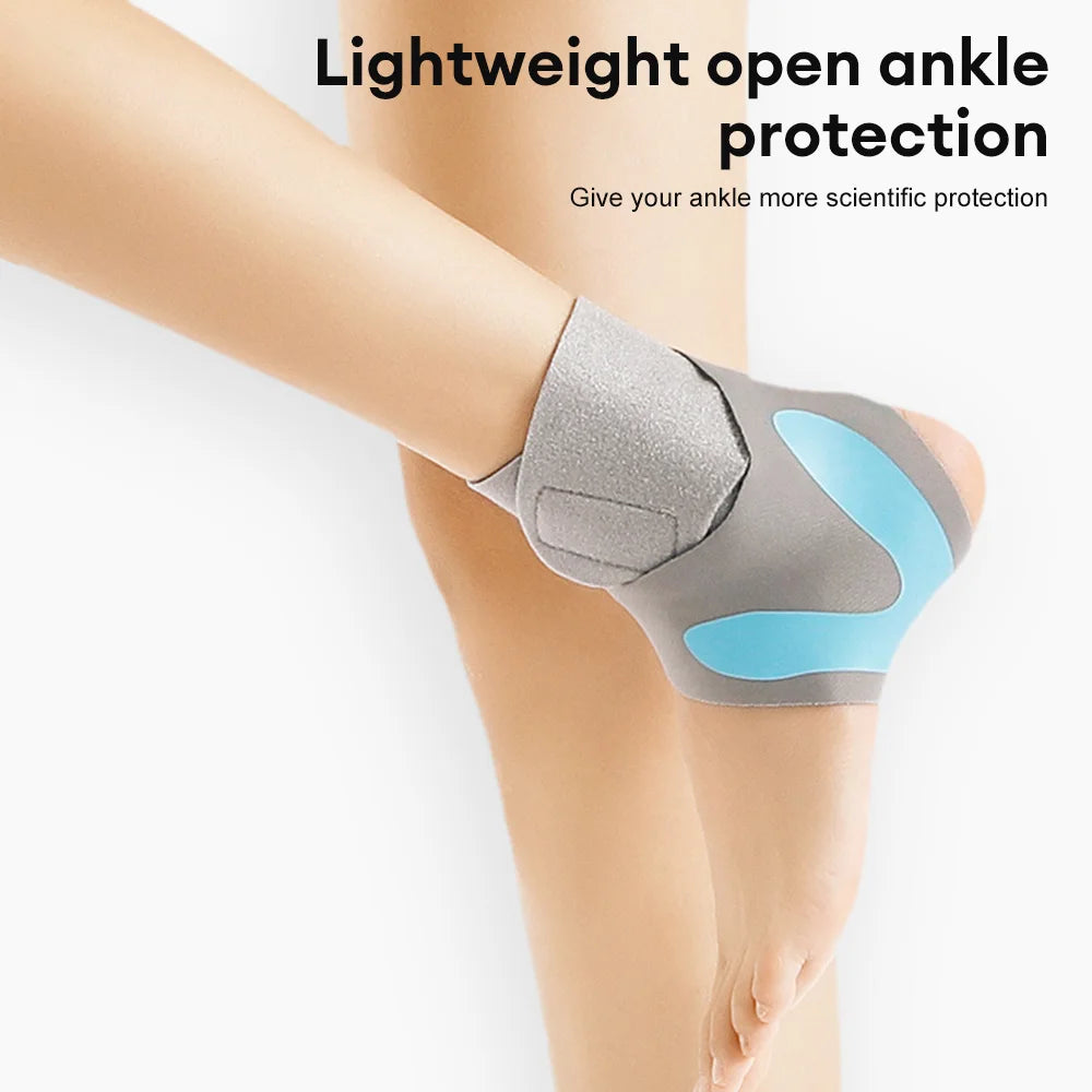 1Pcs Elastic Ankle Brace Guard Sports Compression Ankle Support Adjustable Ankle Protector Brace Pain Relief Strap Ankle Sleeve
