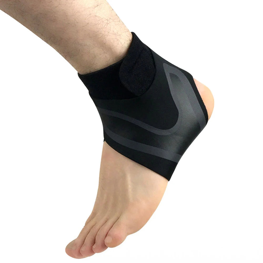 Sports Ankle Brace Adjustable Compression Ankle Support Elastic Ankle Guard Pain Relief Strap Basketball Ankle Brace Support