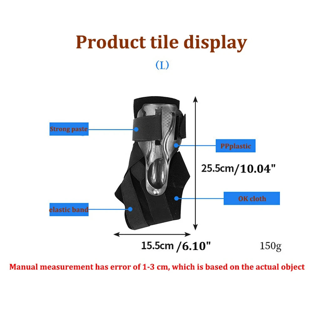 1PC Ankle Support Bandage Foot Guard Protector Adjustable Ankle Sprains Orthosis Stabilizer Plantar Fasciitis Wrap Brace Running