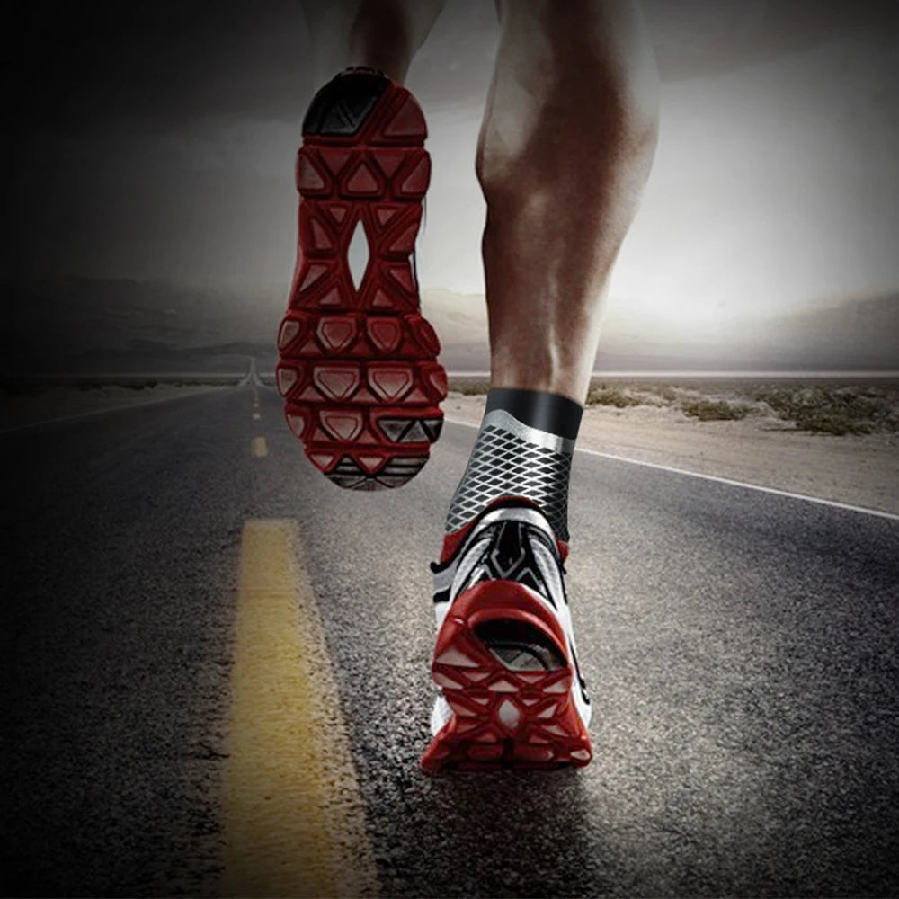 New Ankle Support Protect Brace Strap Achille Tendon Brace Sprain Protect Foot Bandage Outdoor Running Bike Sport Fitness Band