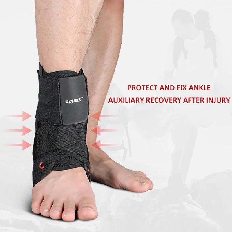 1 pcs Adjustable Bandage Sports Foot Anklet Wrap Ankle Brace Support Elastic Splint for Guard Sprains Injury Protector