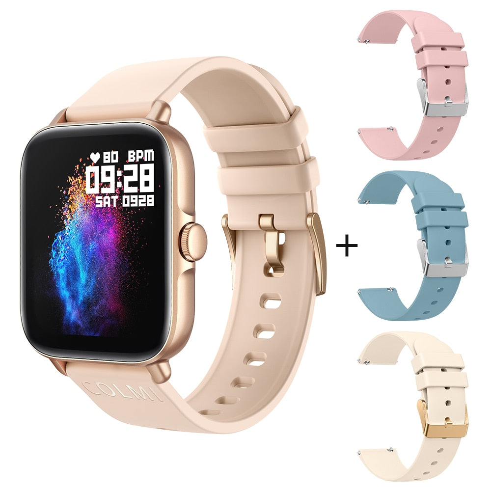 P28 Plus Bluetooth Call Smart Watch Men IP67 Waterproof