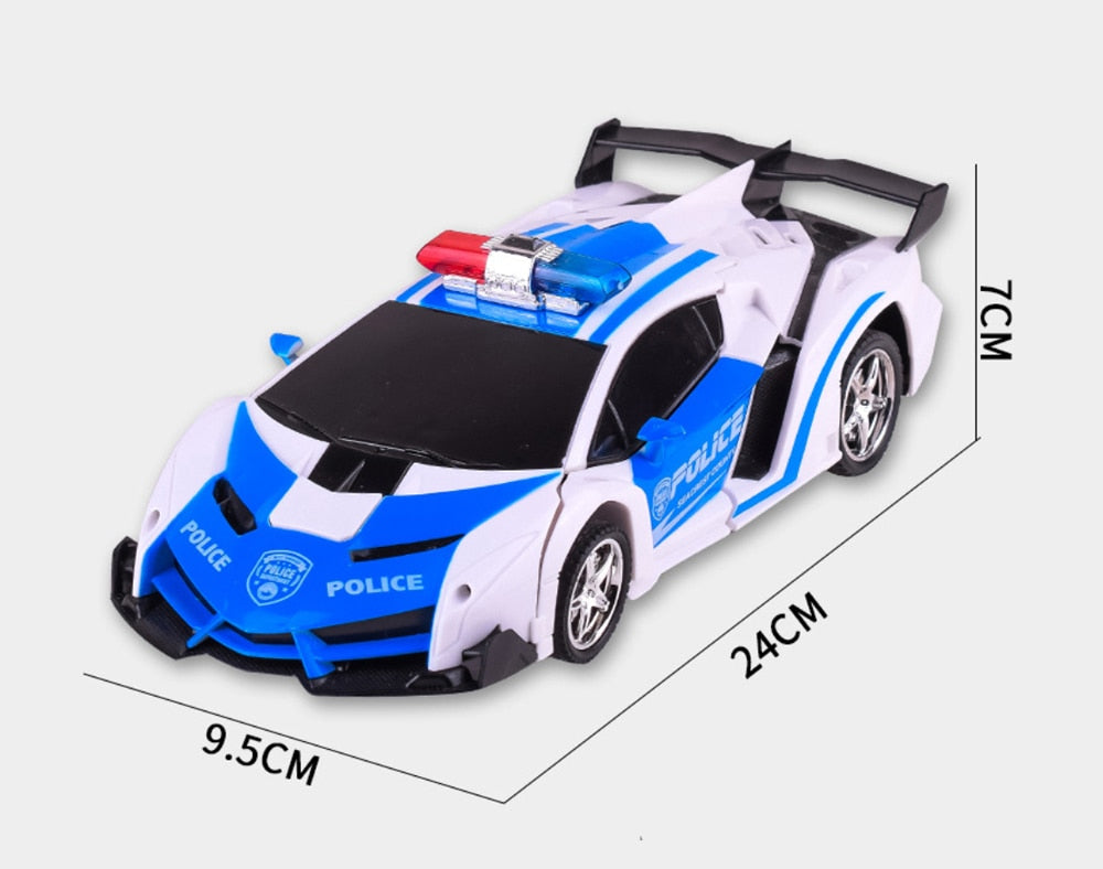 RC Car Transformation Robots Sports Vehicle Model Drift Car