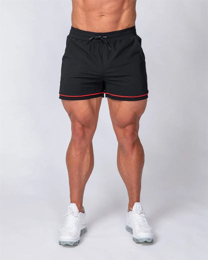 Summer Running Sports Shorts Men Gym Fitness Workout Bermuda Male Bodybuilding Skinny Thin Short Pants Beach Quick dry Bottoms