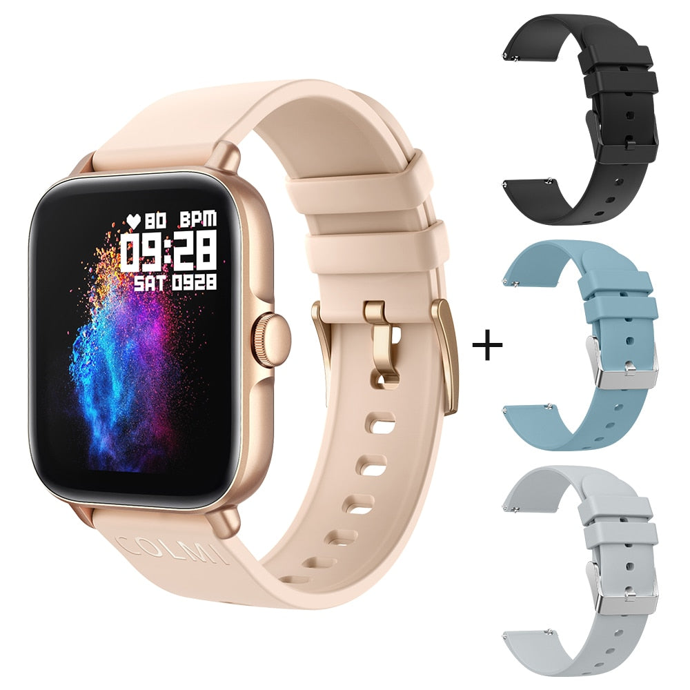 P28 Plus Bluetooth Call Smart Watch Men IP67 Waterproof