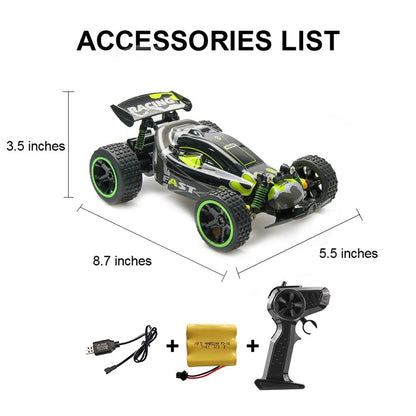 RC Car Remote Control Cars for Kids, 1:18 2WD Off Road RC Buggy