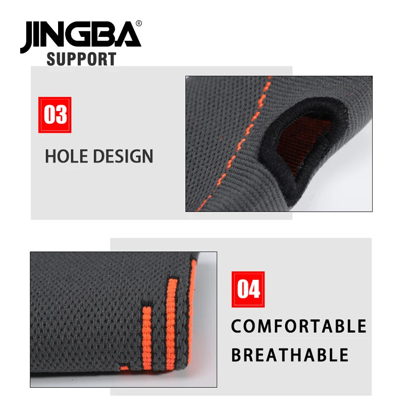 JINGBA SUPPORT 1PCS High quality Sport Protective Gear Boxing hand wraps support+Weightlifting Bandage Wristband Support