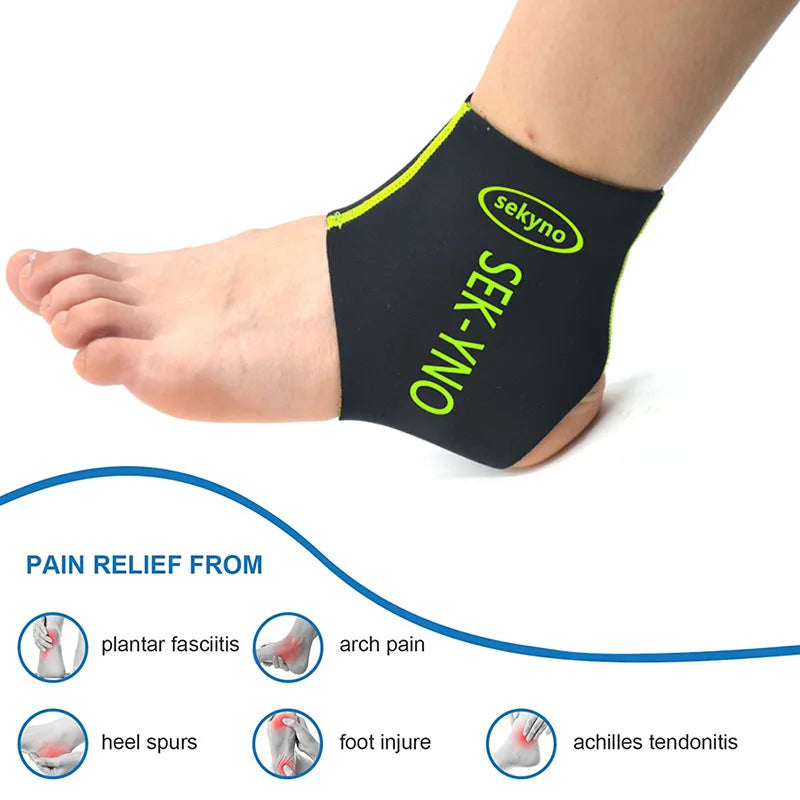 1Pair Ankle Brace for Women&Men Ankle Support for Sprained Ankle Foot Support for Relief Sprained  Ankle Sprain Fasciitis Tendon