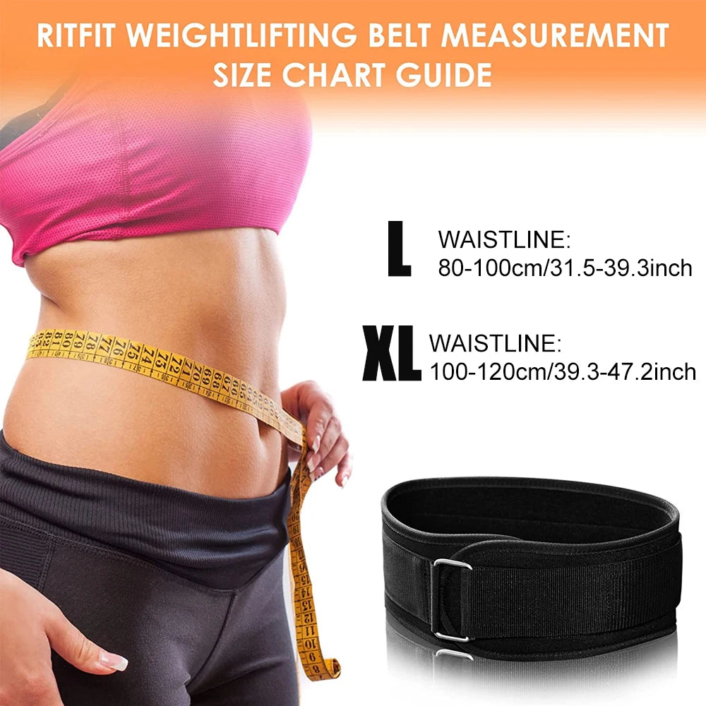 1Pcs Fitness Weight Lifting Belt for Men & Women Gym Belts for Weightlifting,Powerlifting,Strength Training,Squat or Deadlift