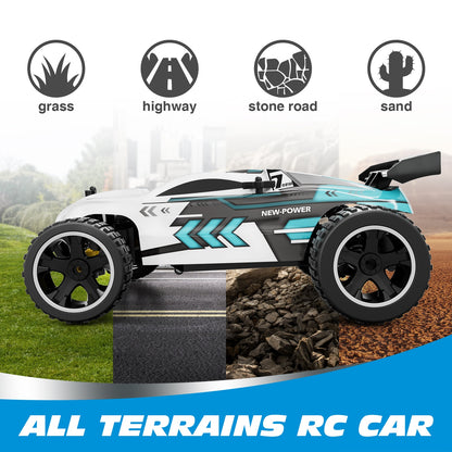 RC Car Remote Control Cars for Kids, 1:18 2WD Off Road RC Buggy