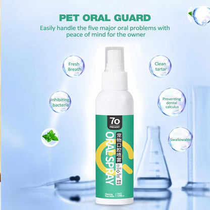 Pet Oral Cleanse Deodorant Spray - Calculus Preventer