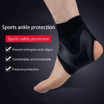 Sports Ankle Brace Adjustable Compression Ankle Support Elastic Ankle Guard Pain Relief Strap Basketball Ankle Brace Support