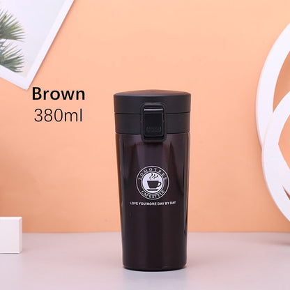 Thermos Coffee Mug Double Wall Stainless Steel Tumbler Vacuum Flask