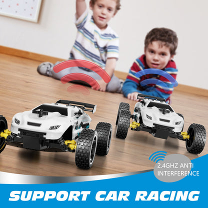 RC Car Remote Control Cars for Kids, 1:18 2WD Off Road RC Buggy