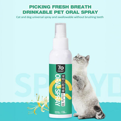 Pet Oral Cleanse Deodorant Spray - Calculus Preventer