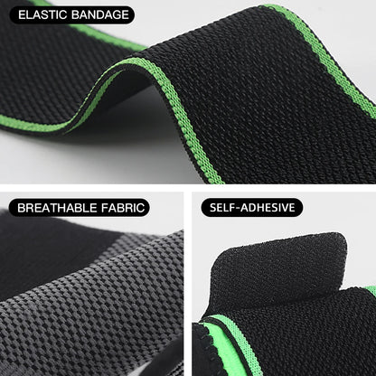 1pc Breathable Bandage Fitness Wrist Palm Support Weight Lifting Wrist Wraps Bandage Gym Training Men Hand Guard Wristband