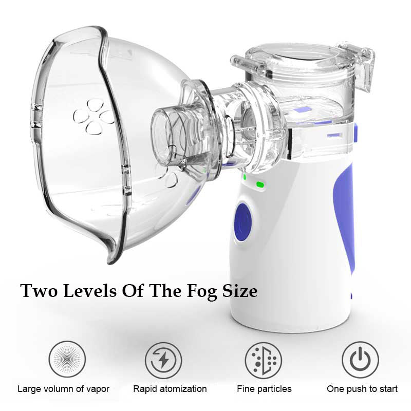 Portable Nebulizer Machine - Inhaler For Adults & Children