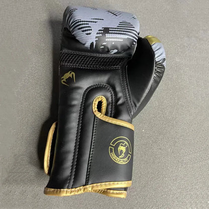 6/8/10/12/14oz Professional Boxing Gloves Thickened PU Muay Thai MMA Sanda Fighting Training Glove Boxing Training Accessories