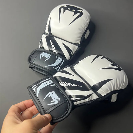 Professional MMA Half-Finger Boxing Gloves Thickened Sanda Muay Thai Fighting Training Gloves Boxing Training Accessories