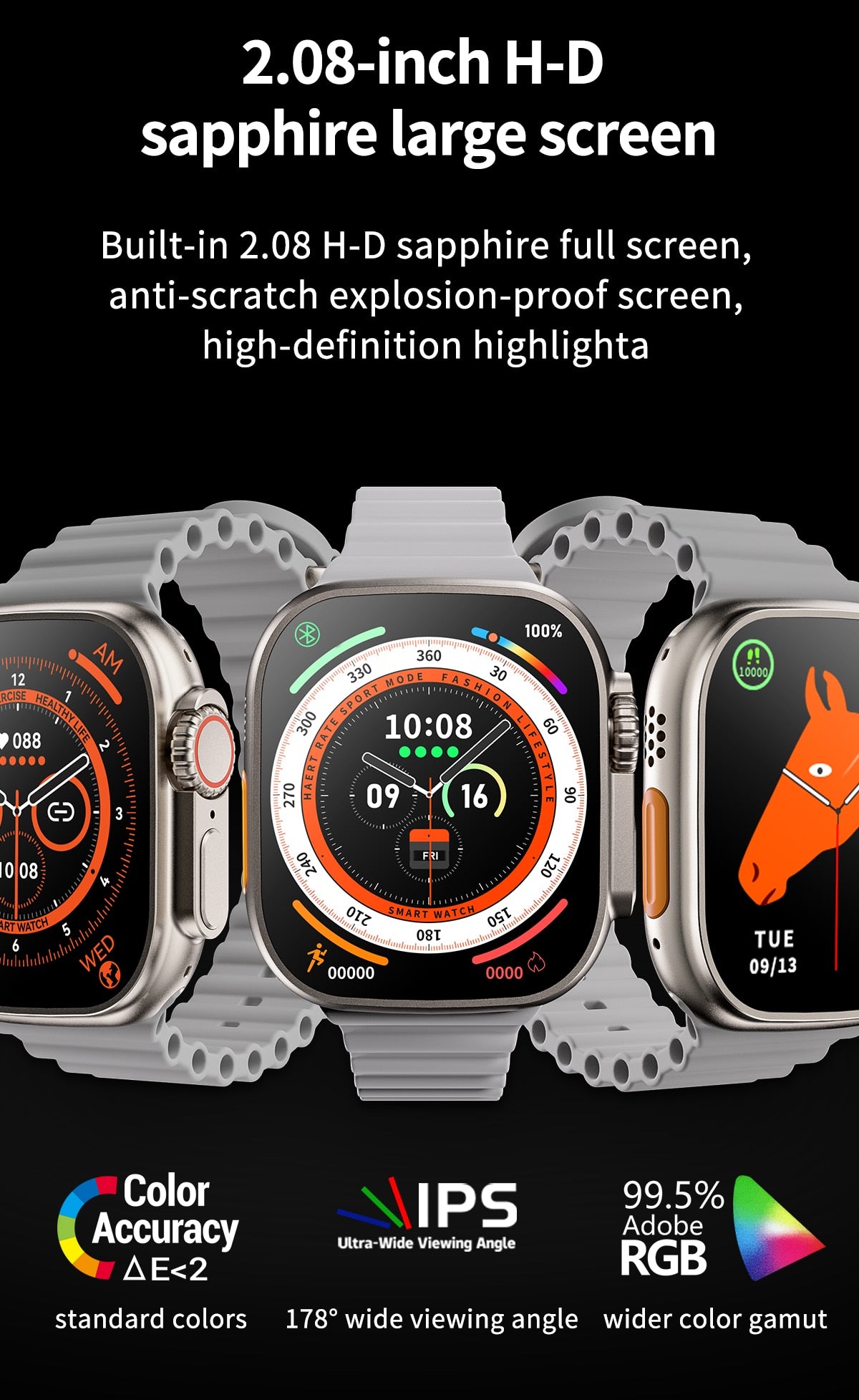 Z8 Ultra Smart Watch Series 8 Titanium Alloy 1:1 49mm Case