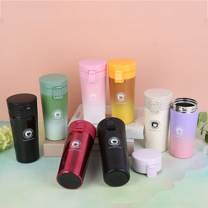 Thermos Coffee Mug Double Wall Stainless Steel Tumbler Vacuum Flask