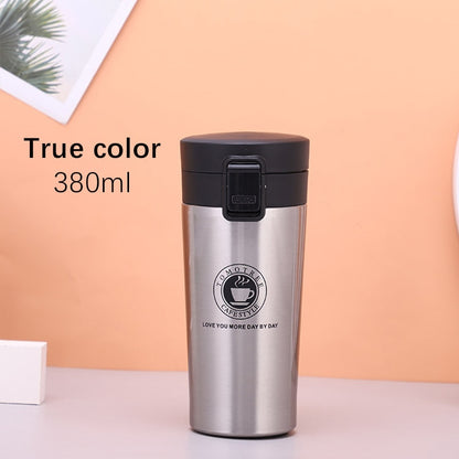 Thermos Coffee Mug Double Wall Stainless Steel Tumbler Vacuum Flask