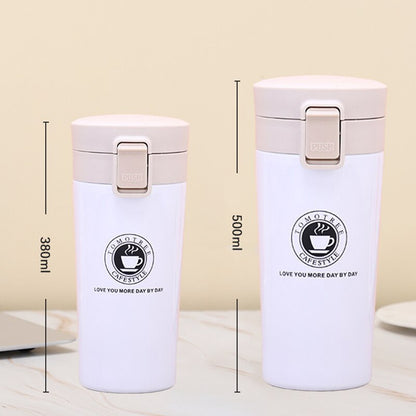 Thermos Coffee Mug Double Wall Stainless Steel Tumbler Vacuum Flask