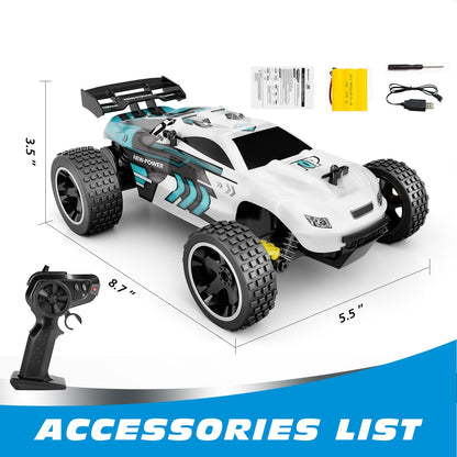 RC Car Remote Control Cars for Kids, 1:18 2WD Off Road RC Buggy