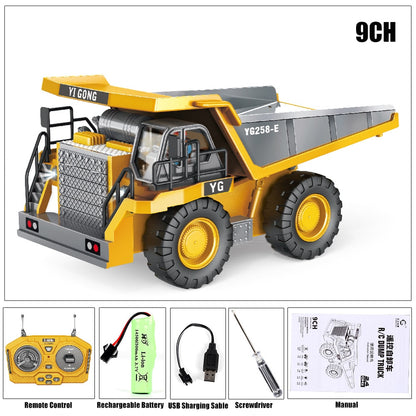 RC Car Excavator & Dump Truck Bulldozer Electric Car Kids Toys