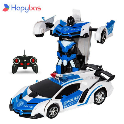 RC Car Transformation Robots Sports Vehicle Model Drift Car