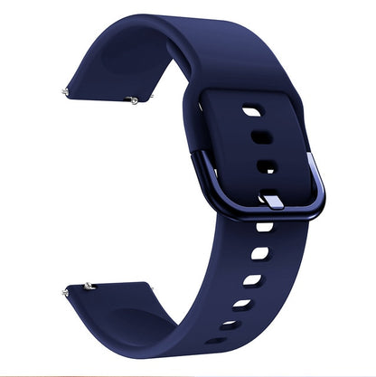 silicone Original 20mm band Strap For Samsung Galaxy Watch Active 2 40/44mm / 3 41mm smartwatch wristband For Huawei GT 2 42mm