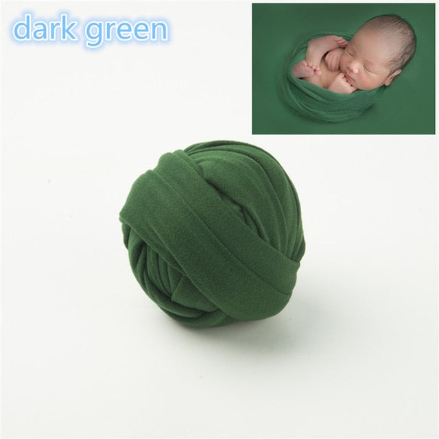 Newborn Photography Props Blanket Props Baby Photo Wrap Swaddling Milk Napped Cotton Stretchable Wraps Photo Shoot Backdrop