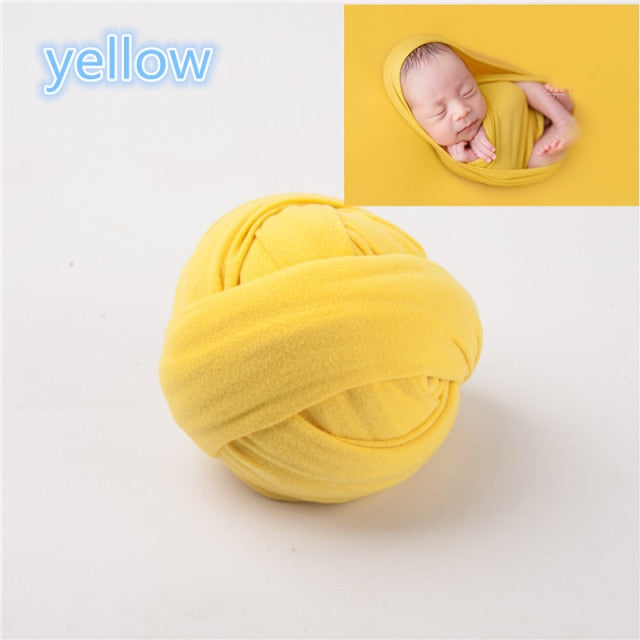 Newborn Photography Props Blanket Props Baby Photo Wrap Swaddling Milk Napped Cotton Stretchable Wraps Photo Shoot Backdrop