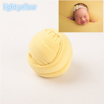 Newborn Photography Props Blanket Props Baby Photo Wrap Swaddling Milk Napped Cotton Stretchable Wraps Photo Shoot Backdrop