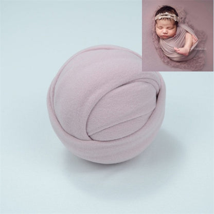 Newborn Photography Props Blanket Props Baby Photo Wrap Swaddling Milk Napped Cotton Stretchable Wraps Photo Shoot Backdrop