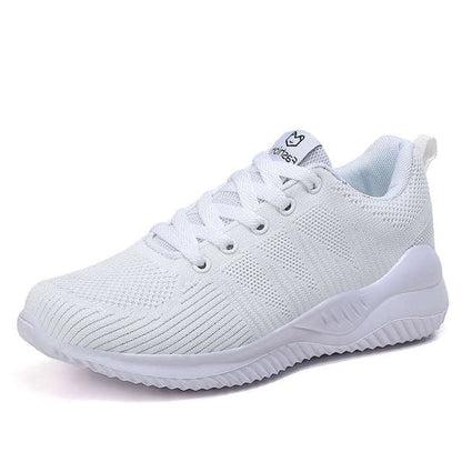 Plus Size Women's Running Shoes Mesh Breathable Sneakers Women Outodoor Comfortable Summer Sports Shoe Light Flat Sport Shoe PX