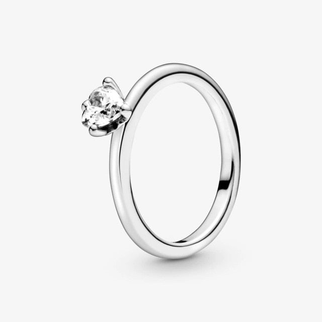 Trendy 925 Sterling Silver Ring Daisy Flower Signature Rings Star Moon Rings Women Engagement Anniversary Silver Jewelry