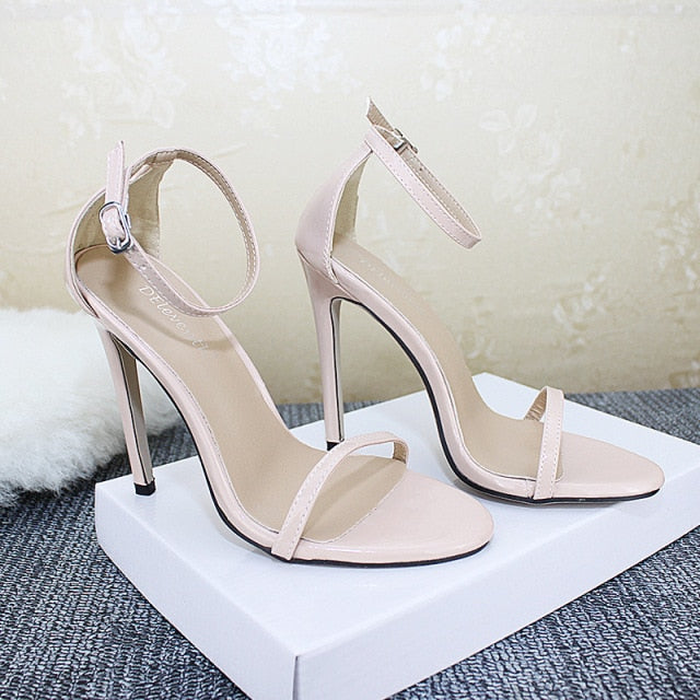 Summer High Heels New Women Pumps Comfort Women Shoes Buckle Women Sandals Sexy Party Shoes Women Heels Female Plus Size