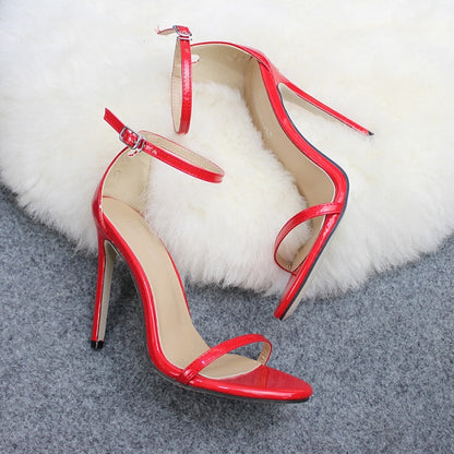 Summer High Heels New Women Pumps Comfort Women Shoes Buckle Women Sandals Sexy Party Shoes Women Heels Female Plus Size