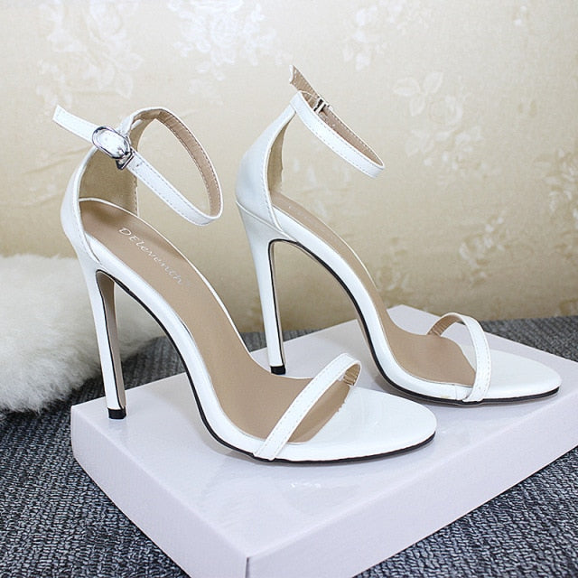 Summer High Heels New Women Pumps Comfort Women Shoes Buckle Women Sandals Sexy Party Shoes Women Heels Female Plus Size