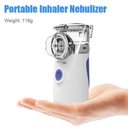 Portable Nebulizer Machine - Inhaler For Adults & Children