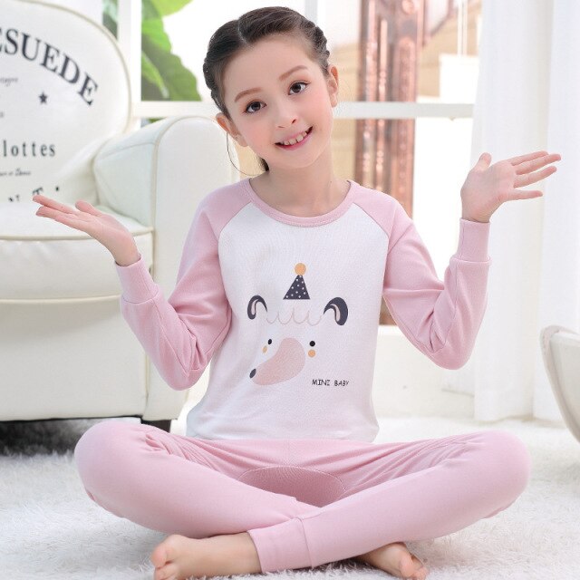 New Teens Clothes Children Clothing Set Big Boys Pajamas Sets Boys Cotton Sleepwear Full Sleeve Pyjamas Kids Home Clothes 4-18Y