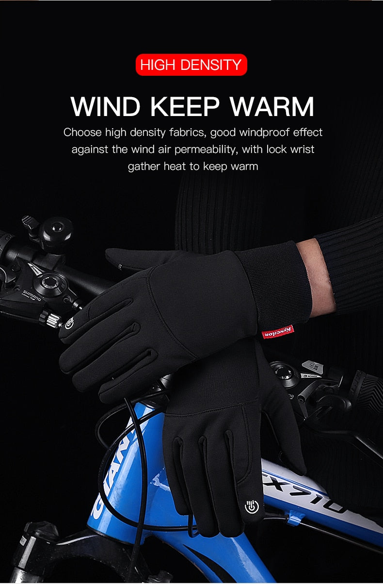 Winter Gloves Sports & Outdoor Riding Gloves Touch Screen Compatible Unisex Gloves