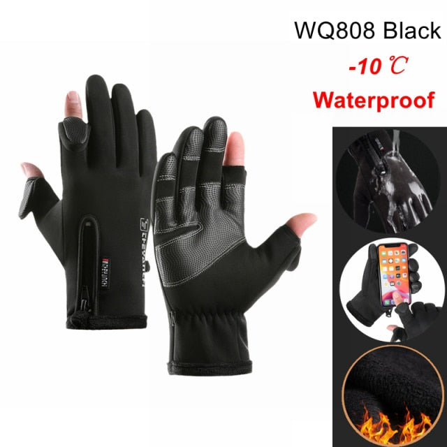 Waterproof Winter Gloves Touch Screen Compatible Warm Unisex Gloves